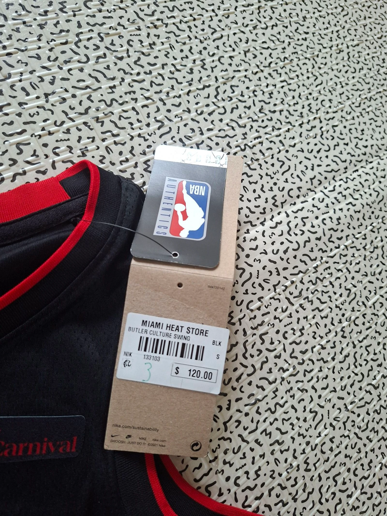 NBA-trui Nike Miami Heat Culture Butler #22 – Nieuw met labels – Maat S – photo 7